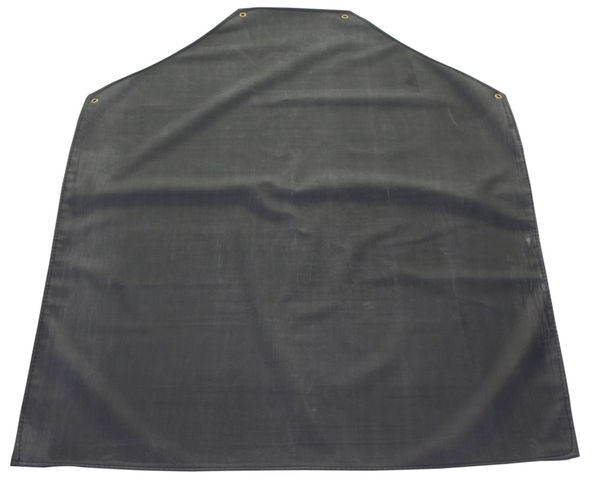 Black Rubber Apron 43x36 Inch